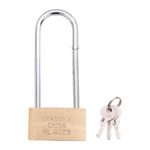 Weather Resistant Brass Padlocks Set Long Extended Shackles Body Rustproof Designs Accessory for School Storage Sheds