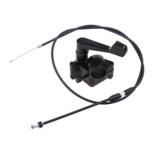Lắp ráp điều khiển ngón tay cái Tay gạt tiết lưu xe máy tương thích cho xe đạp xe Quad vượt hố ATV 50cc-250cc với quà tặng cáp tăng tốc