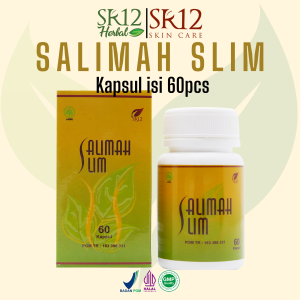 SR12 Salimah Slim isi 60 Pcs Suplemen Diet Sehat Pelangsing Badan Mengecilkan Perut Buncit