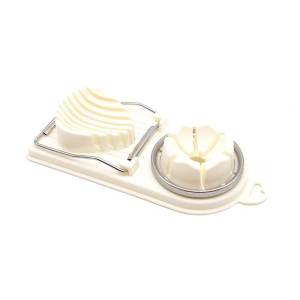 ที่ตัดไข่ ที่ตัดแบ่งไข่ต้ม egg cutter เครื่องตัดสไลด์ไข่2แบบ ที่หั่นไข่ต้ม เครื่องผ่าไข่ สไลด์ไข่ แผงตัดไข่ ที่แบ่งไข่ ลวดตัดไข่ ที่ผ่าไข่