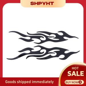 SHPYHT✨ Car Modified Stickers Flame Reflective Decals for Exterior Auto Styling Durable Waterproof for Road Trips