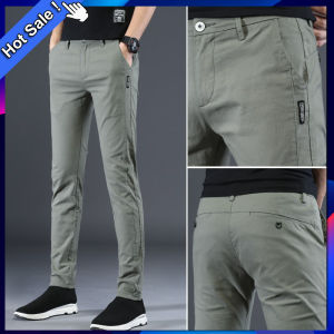 Zoorom พลัสขนาดยืดผ้าต่วนกางเกงลำลองสำหรับผู้ชาย