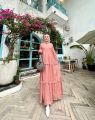 Glamz Shezan gamis brukat dress terbaru pakaian wamita murah mewah elegan pesta kondangan busui. 
