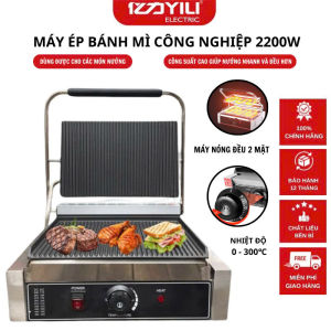 Máy Ép Nướng Bánh Mì Pate Công Nghiệp Y2699 Cho Nhà Hàng Quán Ăn Sáng PVN7993