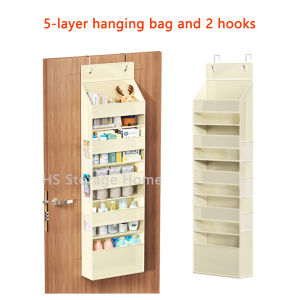 Fabric hanging storage bag wardrobe door toys clothes books miscellaneous items storage bag