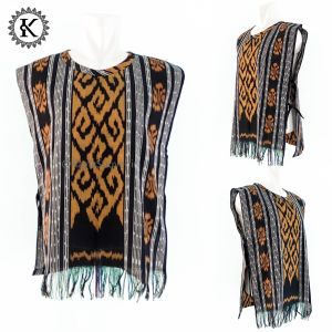 Outer Rompi Tenun / Vest Tenun Etnik - Kain Etnik