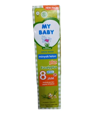 My baby minyak telon plus eucalyptus perlindungan 8 jam 150ml 90ml 60ml 30ml