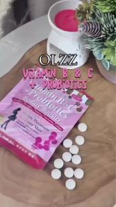 Daily Essential OLZZ B-Complex + C  Reduce Blemishes & Acne  Brighten Skin & Promote Hair Growth  HALAL & KKM Approved