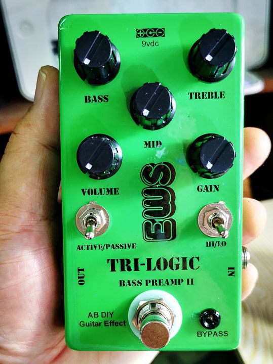 ABdiyguitareffect / DIY EWS TriLogic Bass Preamp II guitar bass effect
