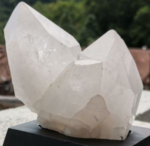 天然白水晶簇 Natural White Crystal Cluster (650g)