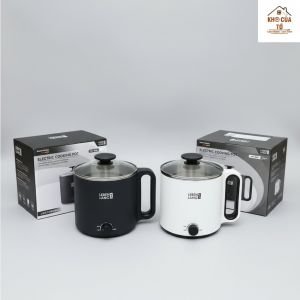 Nồi lẩu mini Lebenlang LBEC0808 – nồi nấu mì luộc trứng nấu canh siêu tiện hàng Đức bảo hành 24 tháng.