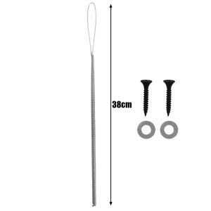 10Pcs Door Closer Versatile Multiple Size Wide Stable Tensile Strength Long Lasting Convenient Hands Freed Auto Door Closing Accessory