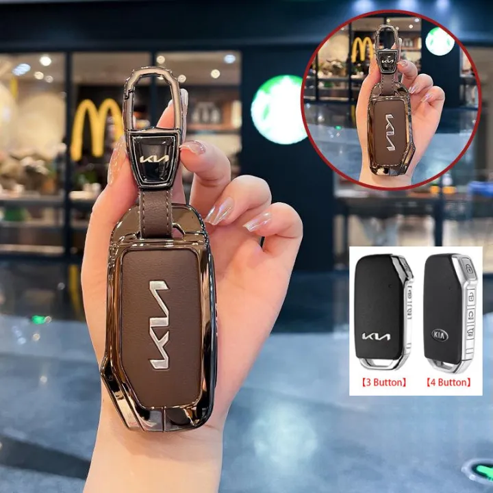 Remote%20Key%20Case%20Key%20Holder%20Metal%20Key%20Fob%20Shell%20Keychain%20For%20Kia%20K3%20K5%20Carens%20Carnival%202024%20Cerato%202020%20Sportage%20Seltos%202024%20-%20Image%207