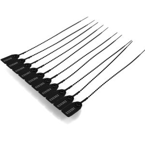 100 Pcs Pull Tite Tags Plastic Security Seals Numbered Tamper Evident Zip Ties Fire Extinguishers