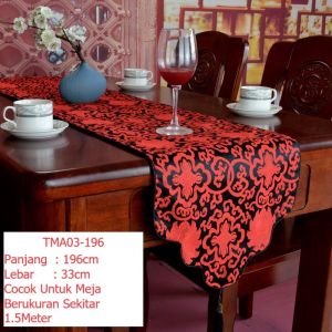 Taplak Meja Table Premium Dekorasi Tema Imlek Sincia / Wedding Nikah