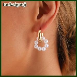 tuokaiguoji ต่างหูแฟชั่นห้อยระย้าหัวใจไม่สมมาตรสวยงาม1คู่ต่างหูคุณภาพสูงสำหรับผู้หญิงเด็กผู้หญิงต่างหูอเนกประสงค์หวานๆของขวัญ
