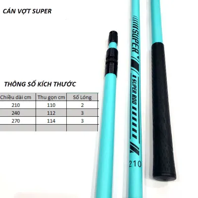 Gác Cần Và Cán Vợt Câu Đài Cacbon SUPER ROD Chất Liệu Carbon Có Thể Thu Gọn PK60