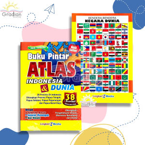 Buku Pintar dan Atlas Indonesia & Dunia 38 Provinsi