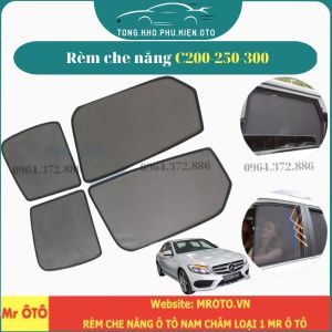 Rèm che nắng xe Mercedes C200-250-300 2016-20192010-20142005-2008 Rèm Chắn Nắng Xe Hàng Loại 1 MR.ÔTÔ - Bảo Hành 2 Năm