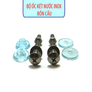 Bộ ốc nhựa inox két nước bồn cầu ốc bồn cầu