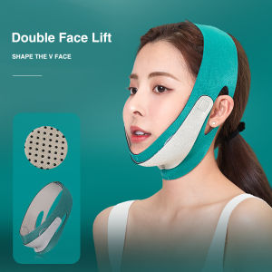Breathable V Shape Bandage Face Lift Up Slimming Mask Belt Anti Wrinkle Reduce Double Chin Band V Face Chin Cheek Strap