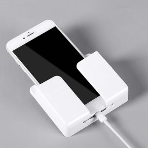 (BISA COD) PROMO RAK GANTUNG HP CHARGER REMOTE TEMPEL TEMBOK / CELL PHONE HANGER TEMPEL / RAK GANTUNG REMOTE AC TV HP / HOLDER PHONE CAS TEMPEL DINDING HOOK HANDPHONE