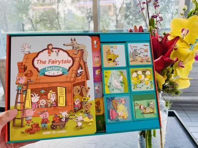 【SG Seller】Big size gift boxTHE FAIRYTALE FACTORY gift Box Christmas Gift Birthday Gift