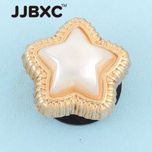 JJBXC CHARM Shoe Accessories with Pearl and Diamond DIY for Adding Style to Your Shoes