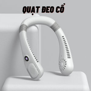 Quạt Đeo Cổ Không Cánh Tích Điện Liaobel 5 Cấp Độ Gió Siêu Nhẹ