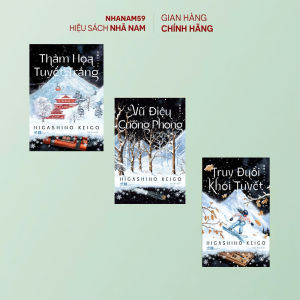 Sách - Bộ Higashino Keigo: Thảm họa tuyết trắng Truy đuổi khói tuyết Vũ điệu cuồng phong (Higashino Keigo) (Nhã Nam)