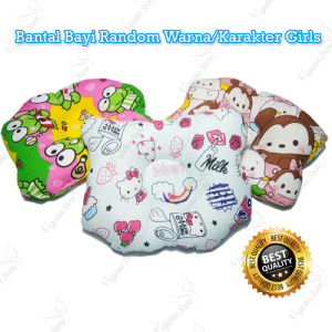 Bantal Bayi Anti Peyang Bantal Awan Motif Boy & Girl- Baby Cloud Pillow -Vegasus Store (COD)