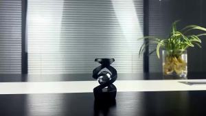 Aluminum Magnetic Levitation Kinetic Gyro Floating Desktop Spinner Toy Gravity-Defying Desk Decor for Focus & Relaxation