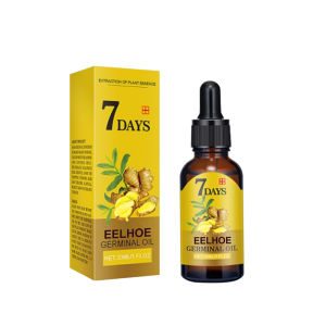 Eelhoe 7 Days Germinal Oil Ginger Regrowth Essence Anti Hair Loss Nutrient Solution Natural Hair Loss Treatement Effective Fast Growth Germinal Oil Scalp Treatment Hair Care