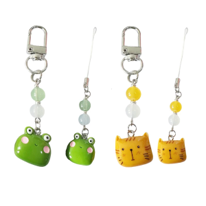 Charming Animal Themed Phone Strap Stylish And Practical Phone Charm Accessory Keychain Pendant For Secure Handling