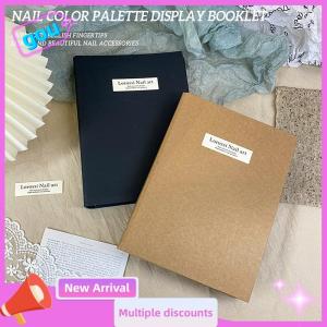 gou Nail Art Piece Storage Book Large Capacity Exhibition Photo Album Card Clip Display Board DIY Simple Album Storage Book