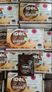 [HCM]1 hộp cafe IDOL SLIM+ Coffee Giảm cân ( Hộp 10 gói) - CHÍNH HÃNG 100%