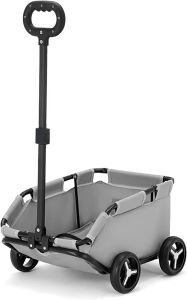 【READY STOCK】Dog Stroller 4 Wheels Folding Dog Cart Pet Stroller for Travelling Shopping Walking Playing for Small Dogs Cats