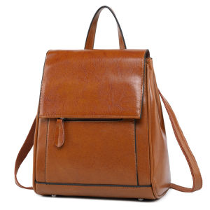 Royal Bagger Genuine Cow Leather Waterproof Backpack For Woman Ladies Fashion Shoulder Bags Girls Travelling Casual High Capacity Backpacks