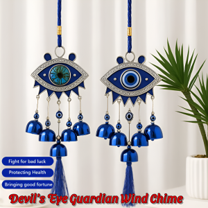 Devils Eye Guardian Wind Chime Guardian Wind Chime Car Interior Lucky Charm Hanging Accessories Entrance Door Decor