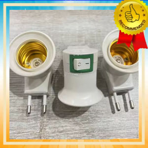 Fitting Lampu Colok saklar / Fitting Colok Saklar On Off / Fitting Lampu Tidur E27