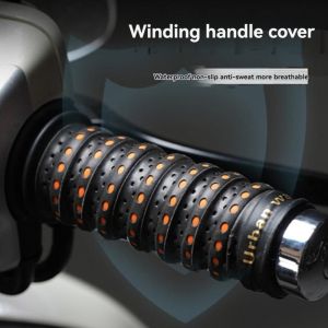 Universal Motorcycle Dual Color Handlebar Cover Electric Bicycle Handle Grip Anti Slip Handle Case Soft Comfortable Breathable Handle Rubber Cover