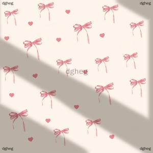 [COD] dgheg Cute Pink Bow Wall Stickers Boho Bowknot Bedroom Decorative Wall Stickers Love Heart Bow Fridge Stickers DIY Home Decoration