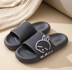 Free Shipping Rogue Rabbit Summer Slippers For Men And Women Simple Eva Non-Slip Indoor Bathroom Shower Slippers