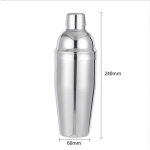 Ready Stock - Cocktail shaker stainless steel 550ML/750ML.Stok Sedia - Koktel shaker keluli tahan karat 350ML/550ML/750ML