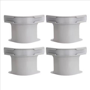 YESPERY 4ชิ้นตัวยึดผ้าปูที่นอนที่มองไม่เห็นคลิปกันลื่นยึดแบบผ้าคลุมผ้านวมเดี่ยวคลิปยึดผืนผ้านวมที่มองไม่เห็น