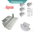 Solar Panel Mounting Accessory for L Foot Mid Clamp End Clamp Aluminum Rail Splice for solar install. 
