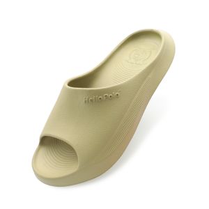Hello Polo รองเท้ายางeva ส่งเร็ว รองเท้าแตะ ลําลอง สําหรับสตรี พื้นหนานุ่มและเสริมความสูง กันลื่น แฟชั่นฤดูร้อน HP8011W