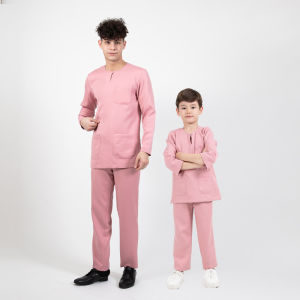Alain Delon Slim Fit Baju Johor Ayah Anak Sedondon set - 19024004 / 19024504 (C)
