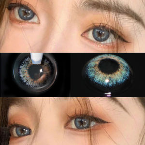 ✈️ 2-5 Days Delivery 1 Pair Natural Series Contact Lenses Mix Colour Korea Eye Style Contact Lens 14.2mm Comfortable & Freebie Power Grade 0.00