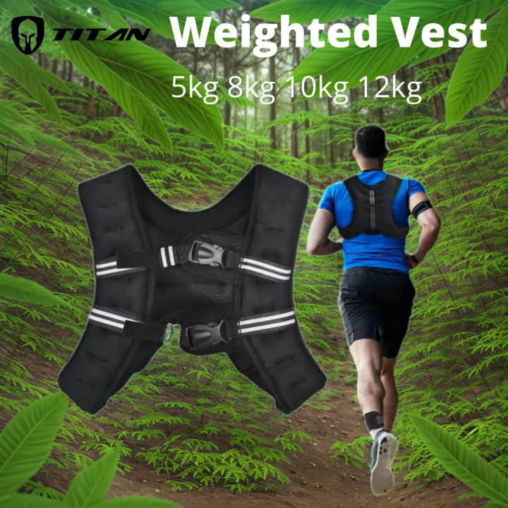 SKTITAN Weighted Vest Workout Equipment, Body Weight Vest for Men